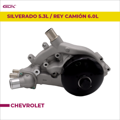 BOMBA DE AGUA SILVERADO 5.3L - REY CAMION 6.0L-1