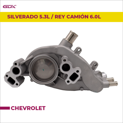 BOMBA DE AGUA SILVERADO 5.3L - REY CAMION 6.0L-2-2