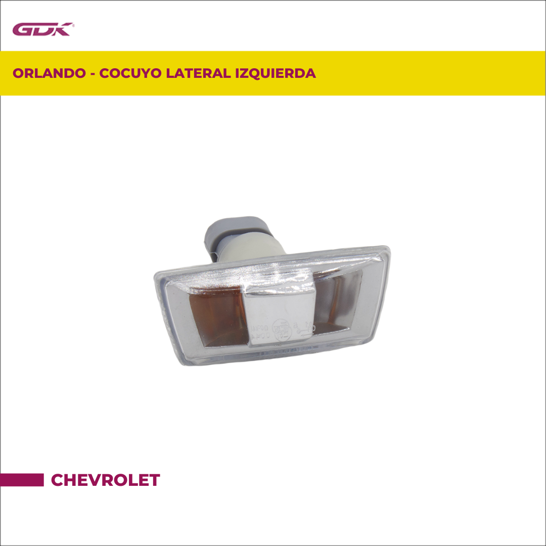 CHEVROLET ORLANDO LUZ LATERAL CRUZE IZQUIERDO