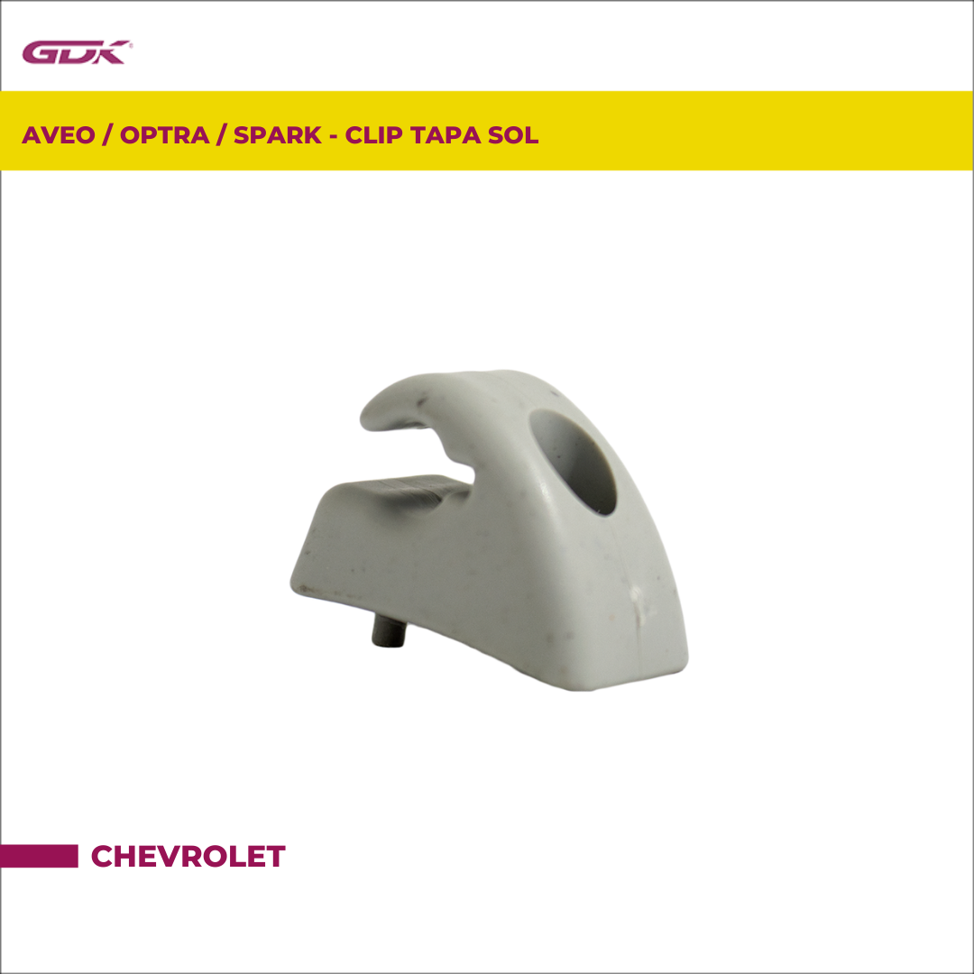 Chevrolet AVEO - OPTRA - SPARK - CLIP TAPA SOL