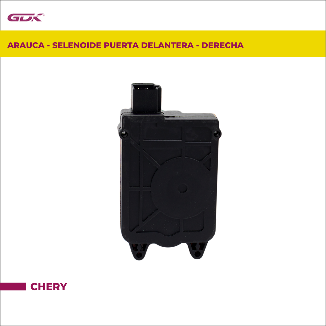 CHERY ARAUCA - SELENOIDE PUERTA DELANTERO DERECHO