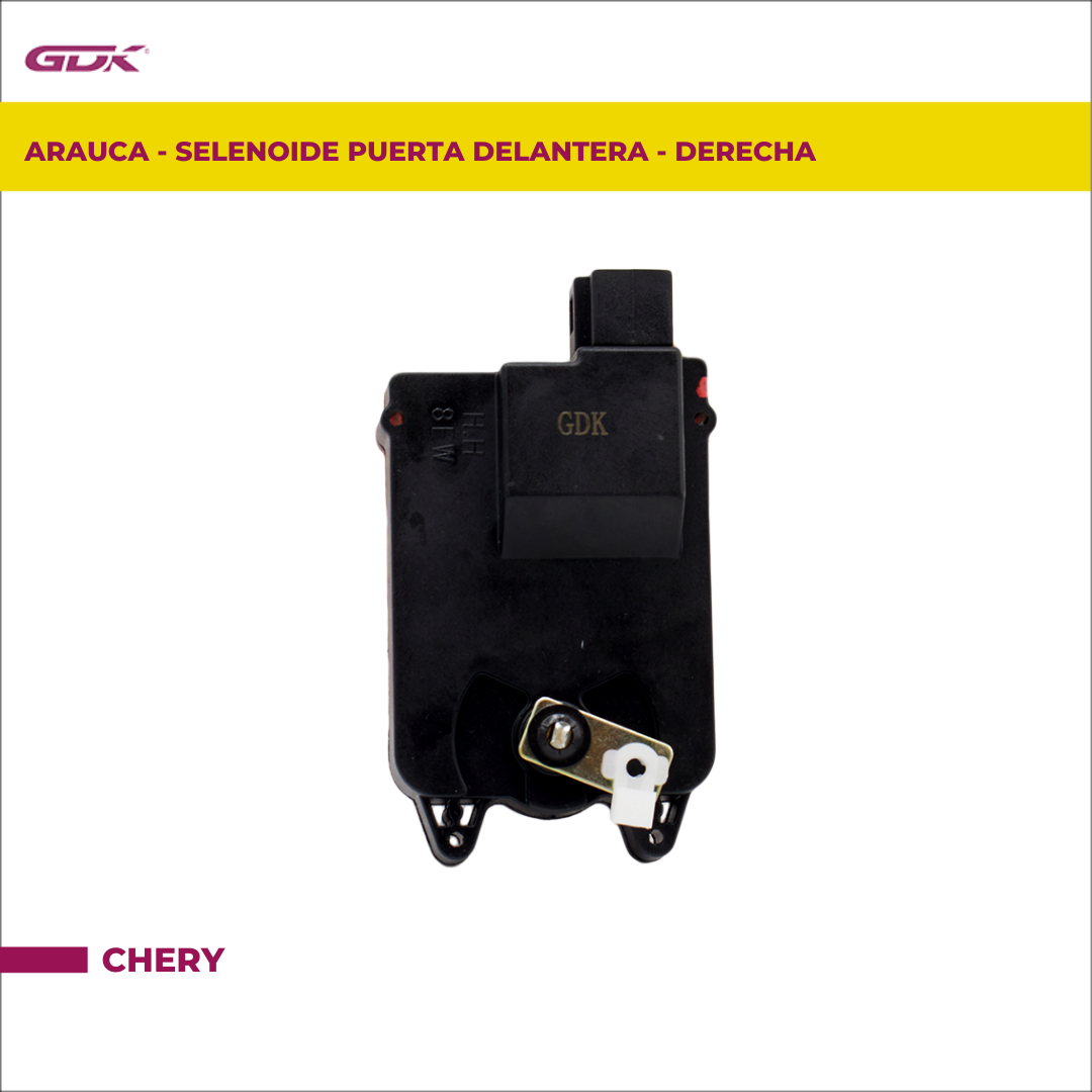 CHERY ARAUCA - SELENOIDE PUERTA DELANTERO DERECHO - Image 2