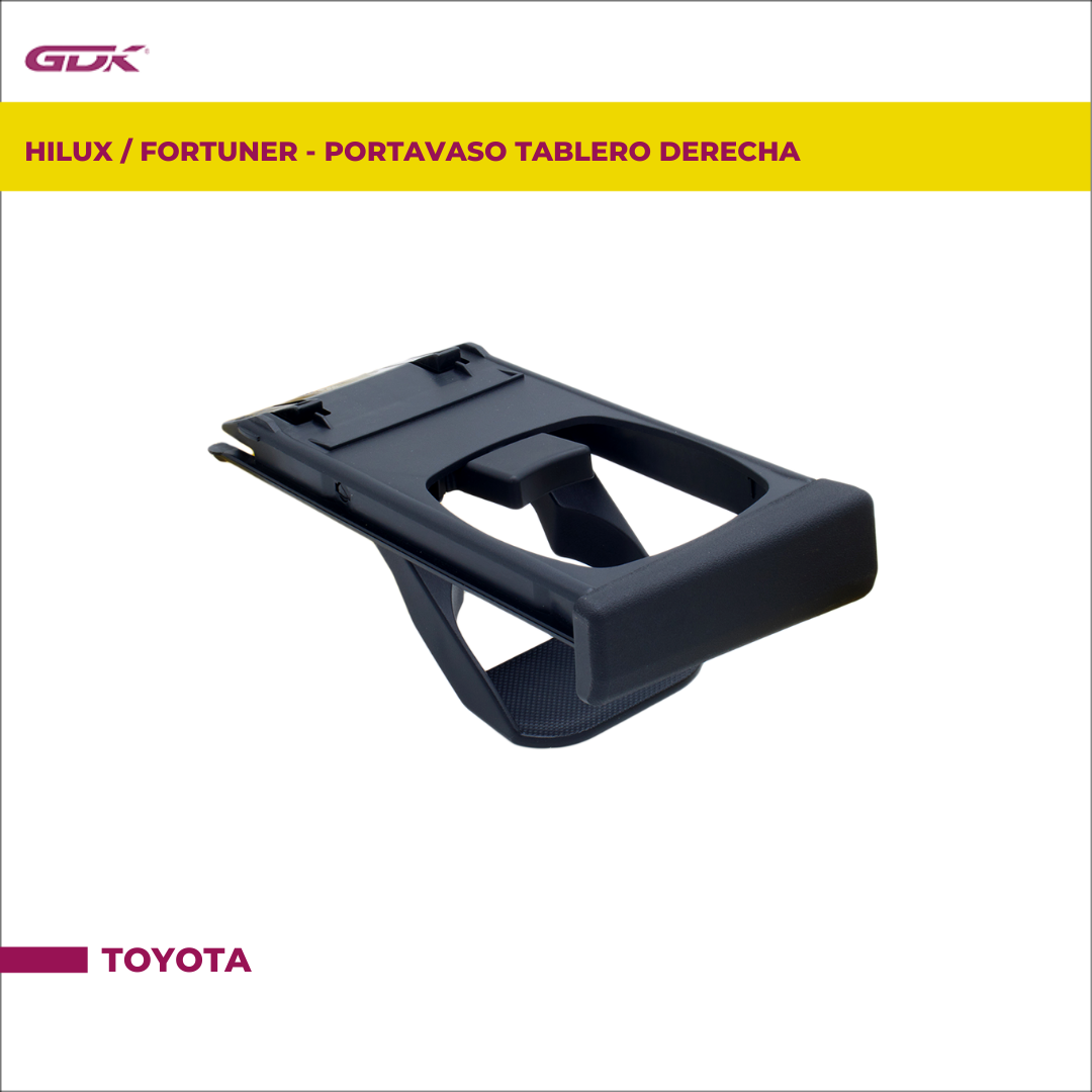 TOYOTA HILUX - FORTUNER - PORTA VASO IZQUIERDO