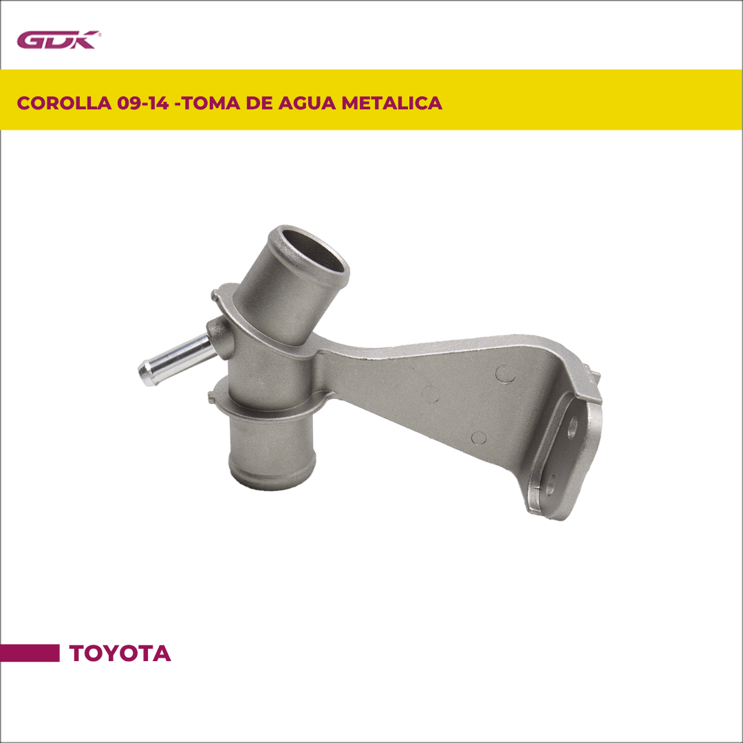 TOYOTA Corolla 09-14 -Toma De Agua Metalica - Image 2